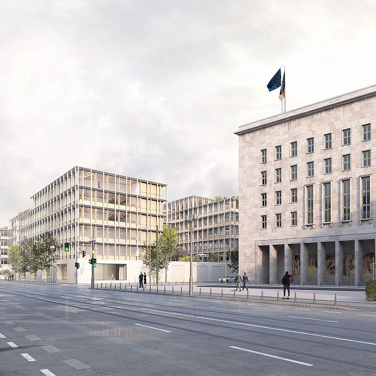 Bundesministerium der Finanzen auf dem Postblockareal © Staab Architekten GmbH